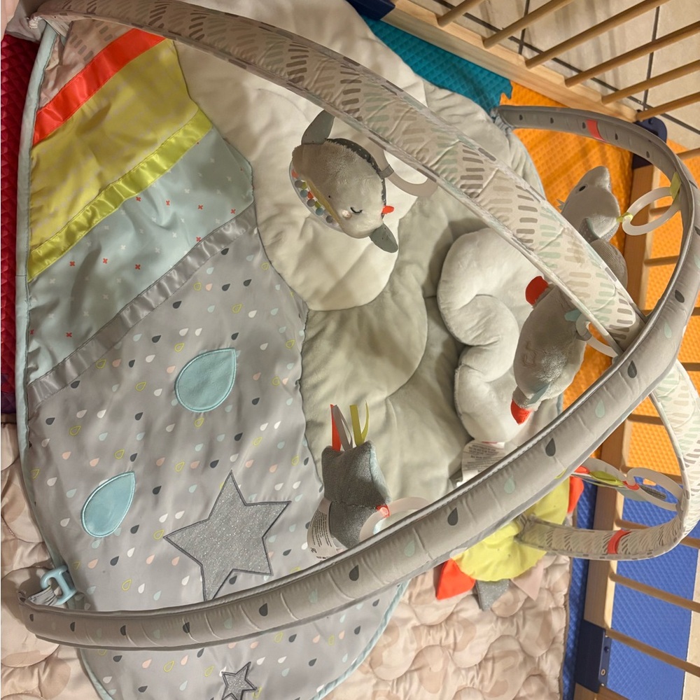 Colorful Baby Play Gym with Hanging Toys